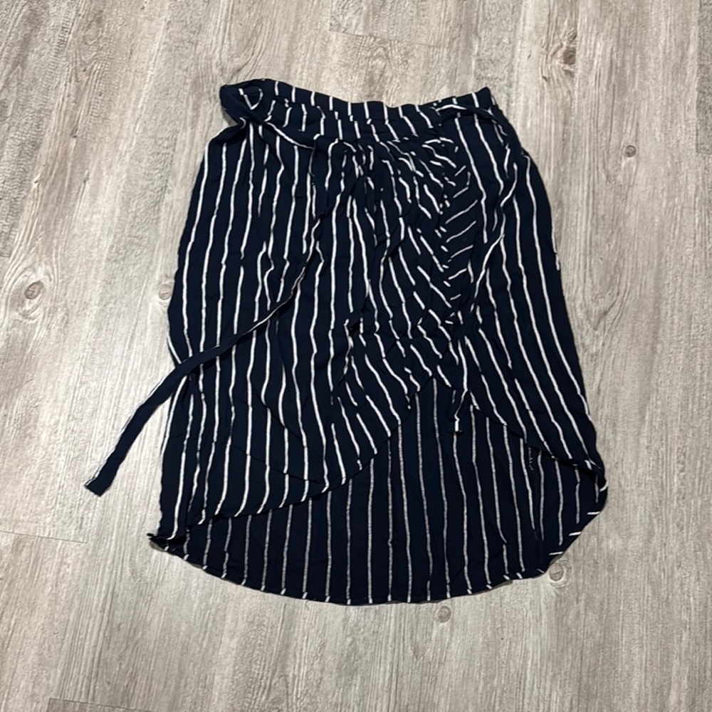Billabong Navy Striped Women's Skirt/cover up